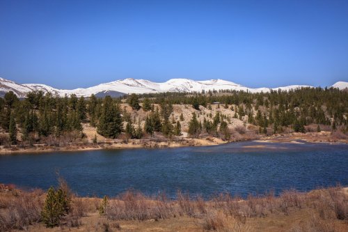 More mountains and the river